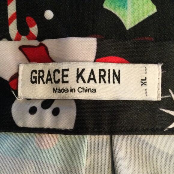Grace Karin Ugly Christmas Skirt XL - Picture 5 of 6